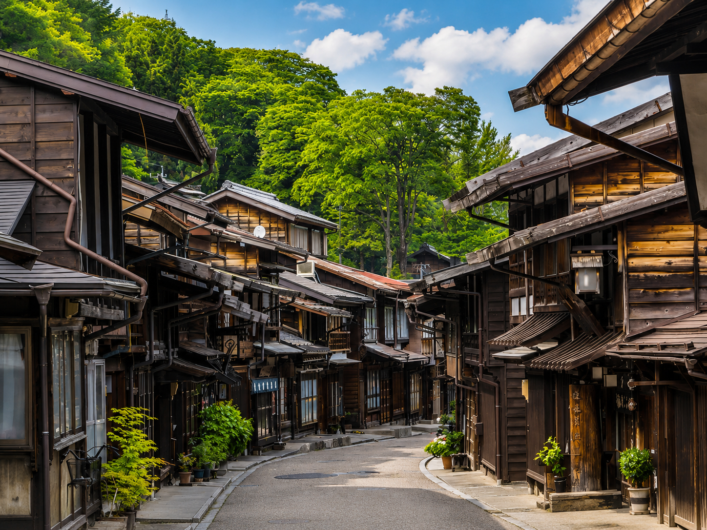 奈良井宿（中山道驛站）